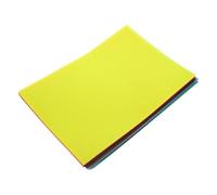 CORHAD 50 Sheets A4 Colorful Cellophane Sheets for Crafts, Light Play Film with 10 Colors, DIY Art Decoration Wrap for and School Projects