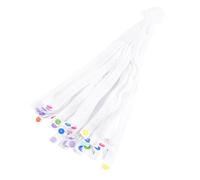 CORHAD 50pcs Adjustable Toddler Diaper Belts with Diaper Fixing Buckles Elastic Newborn Infant Nappy Fasteners Baby Cloth Accessories 2x50cm