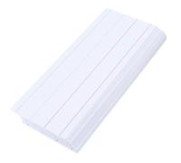 CORHAD 50pcs Smooth Writing Sentence Strips for Classroom Supplies Premium Paper Letter Cards for Teaching Alphabet Grammar and Punctuation Erasable Word Cards for Office and School Use