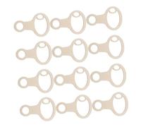 CORHAD 50pcs Wooden Embroidery Spool Holders for Thread Organization Natural Wood Floss Organizer for DIY Craft Efficient Sewing Thread Storage