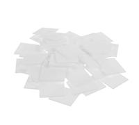 CORHAD 52pcs White Key Leather Small Square Piano Keytops Piano Keyboard Accessories