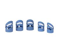 CORHAD 5pcs Colorful Guitar Finger Picks Thumb and Index Picks for Electric Acoustic Bass Banjo Ukulele Ergonomic Design for Comfortable Playing