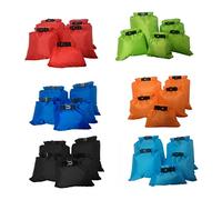 CORHAD 5Pcs Dry Bags Portable Multi Functional Outdoor Storage Pouches for Boating Kayaking Camping Rafting Fruit Green