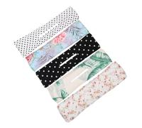 CORHAD 5pcs Hair Bun Bands for Women, Easy to Put and Take, Made of Polyester, Assorted Colour Hair Styling Tools for Parties and Pageants