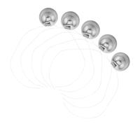 CORHAD 5pcs Newton’s Cradle Balance Balls 18mm Stainless Steel Beads Kinetic Motion Physics Education Desktop Swinging Home Office Decoration