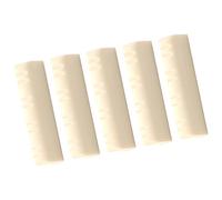 CORHAD 5pcs Plastic Pre-slotted Mandolin String Nuts for 8-string Mandolin Instrument Replacement Parts Suitable for Folk and World Music Instruments