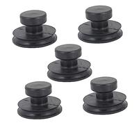 CORHAD 5pcs Portable Rubber Sound Bowl Tools Singing Bowl Lifter Suction Handle for Prayer Bowl Sing Bowl Tibet Buddha Rubber Sucker Suction Tool Lifting Handle Sucker for Buddha Singing