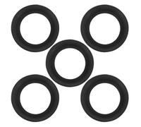 CORHAD 5pcs Rubber Microscope Eye Cups for Telescope and Binoculars, Lens Guarding and Visual Relief, Fits 29-31mm Od, for Scientific Research and Astronomy