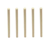 CORHAD 5pcs Wooden Cello Sound Posts Set Portable Acoustic Cello Accessories Practical Spruce Columns for Beginners and Professionals Natural Color