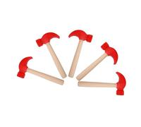 CORHAD 5pcs Wooden for Portable Red Maintenance Tools for Fine Motor Skill Training and Hand Eye Coordination Development
