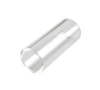 CORHAD 60mm Glass Finger Slide Bar for Guitar and Banjo, White Instrument Part Accessory Smooth String Play and Softer Harmonics Sounds, for Acoustic, Electric, Jazz and Blues