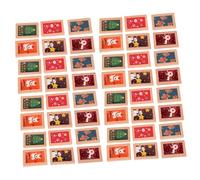 CORHAD 60pcs Mini Resin Picture Frames Christmas Table Decorations Small Vintage Dollhouse Photo Frames Crafting Supplies DIY Resin Ornaments for Holiday Scene Layouts