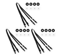 CORHAD 6pcs Adjustable Tv Safety Straps for Proofing and Tip-Over Prevention High Load-Bearing Furniture Anchors with Easy Installation Secure Flat Screen Tvs of Various Safety Belt for
