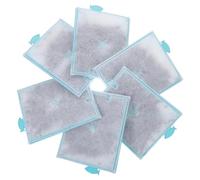 CORHAD 6pcs Aquarium Filter Pad Thickened Replacement Fish Tank Cushion Compatible High Density Cotton for Water Quality for Freshwater Aquariums
