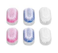 CORHAD 6pcs Double Side Foot Beauty Brush and Scraping Plate Set for Removing Dead Skin Multifunctional Foot File Suitable for Home Pedicure and Exfoliating Random Color