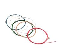 CORHAD 6pcs Folk Guitar Strings Metal String for Folk Guitar Replacement for Acoustic Musical