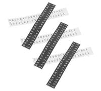 CORHAD 6pcs Kalimba Note Stickers for Beginners High Adhesion Thumb Piano Key Labels Ultra-thin Training Decals for Finger Practice Clear Visibility Music Instrument Teaching Resource