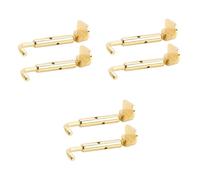 CORHAD 6pcs Violin Chinrest Screws Clamp Parts Smooth Polished Design for Enhanced Stability and Comfort Must-have Violin Accessories