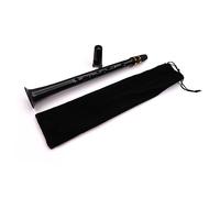CORHAD 8-hole Portable Pocket Saxophone Mini Sax Black Carrying Case Compact Woodwind Instrument for Beginners and Travel