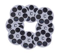 CORHAD 8pcs Baby Bath Water Temperature Sticker for Children, LCD Sticker 30~42℃, Self-Adhesive Shower Temperature Display Card for Safe Bathing