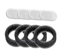 CORHAD 8pcs Cat Water Dispenser Filter Kit Complete Replacement for Pet Fountains Includes Filters Sponges Odor Control and Fine Filtration