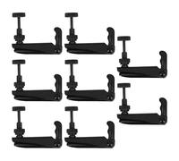 CORHAD 8pcs Musical Instrument Fine Tuning Violin Fine Tuning Adjuster Black
