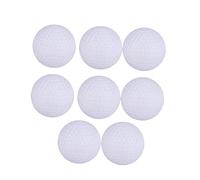CORHAD 8pcs Plastic Hollow Golf Practice Balls Lightweight Indoor Outdoor Training Accessories for Boys Safe Swing