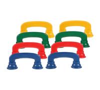 CORHAD 8Pcs Reading Whisper Phones for Hearing Training Ergonomic Abs Material Speech Therapy Tool for Parent Interaction