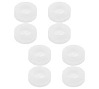 CORHAD 8pcs Reusable Silicone Straw Plugs for Soda Can Lids and Jar Lid Covers, Prevents Straws from Falling, for Outdoor Activities and Home Use