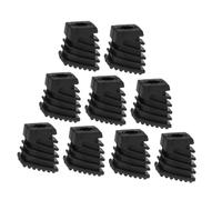 CORHAD 9pcs Drum Leather Foot Pads Bass Drum Leg Bracket Practice Pads for Drummers Instrument Repair Guitar Cushion Marching Percussion Accessories Kit Accessories Mat Soundproof