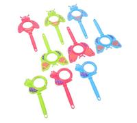 CORHAD 9pcs Insect Magnifiers Cartoon Butterfly Bee Snail Design Lightweight Handheld Educational for Nature Observation and Science Learning Outdoor Exploration Tool for Boys