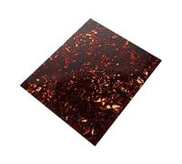 CORHAD Acoustic Guitar Pickguard Protector Sticker Deep Brown Tortoise Shell Adhesive Backing, Scratch-resistant Guitar Guard Sheet for Diy Custom Cutting and Board Protection