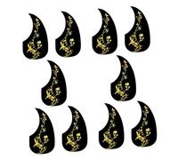 CORHAD Acoustic Guitar Pickguard Replacement 40/41'' Folk Guitar Pickguard Scratch Plate Pvc Easy Install Stylish