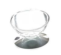 CORHAD Acrylic Pet Bowl for Dog and Cat Elevated Feeding Container Food Holder for Indoor Pets
