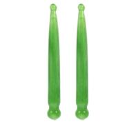 CORHAD Acupuncture Pen 2Pcs Jade Stone Manual Massage Sticks for Deep Tissue Therapy and Muscle Tension Release