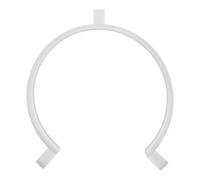 CORHAD Adaptive Dining Plate Guard Clip-on Spill Prevention Food Guard for Plates 9 to 12 Inches, Arcshaped Plastic Eating Aid for Elderly, Disabled in Care Facilities