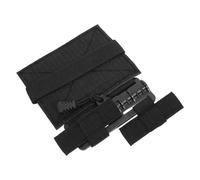 CORHAD Adjustable Black Cat Tactical Harness Vest with Padded Escape Proof Design for Small Cats and Kittens Outdoor Walking Travel