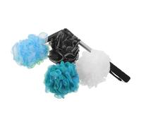 CORHAD Adjustable Long Handle Back Scrubber for Shower with Hard Nylon Bristles and Textured Handle, Large Cleaning Surface Bath Brush for Physical Exfoliation and Improving Rough Skin,