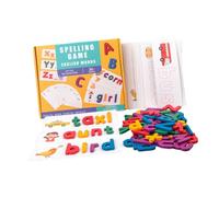 CORHAD Alphabet Spelling Game for Early Education Cognitive Letter Blocks Enhances Memory Hand Eye Coordination and Word Recognition for Preschool Learning