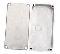 CORHAD Aluminum Guitar Effect Pedal Box Die-cast Enclosure 1590g 100x50x26mm Metal Stomp Box Case for DIY Guitar Pedal Board Musical Accessory