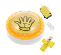 CORHAD Answer Buzzer Button with Loud Alarm Sound for Classroom and Trivia Games Interactive Game Show Buzzers for Adults Includes Pat the Cow and Catch the Eel Modes