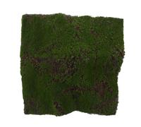 CORHAD Artificial Moss Mat Green Plastic Sturdy Weather Resistant Turf for Miniature Landscapes and Gardens, Lifelike Artificial Moss for Craft and Decoration