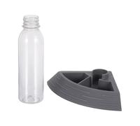 CORHAD Automatic Reptile Water Bowl with Large Capacity and Quiet Operation for Tortoises Lizards and Geckos Corner Food and Water Dish for Small Animal Tanks Continuous Fresh Supply and