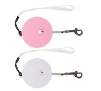 CORHAD Automatic Retractable Pet Leash Plastic and Nylon Material 2pcs with Enhanced Safety Control Wrist Strap Included for Small Dogs, Cats and Rabbits for Walking and Busy Parks