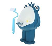 CORHAD Baby Boy Toilet Potty with Fun Rotating Windmill, 3 Adjustable Heights and Enlarged Deepened Trough, Wall Hanging Cartoon Urinal for Toddler Boys Potty Training at Home Bathroom