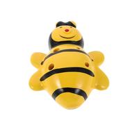 CORHAD Bee Shaped Ceramic Ocarina for Beginner Alto C Flute Wind Instrument Portable Lightweight Traditional Chinese Music Educational Yellow
