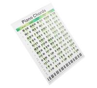 CORHAD Beginner's Piano Chord Chart Practice Chart Chord Diagrams Music Theory Guide for Piano Players