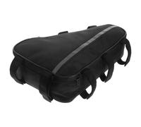 CORHAD Bike Triangle Frame Bag Waterproof Reflective Polyester Pouch 2l | Triangle Shape Fits under Tube, Multiple Pockets and Large Compartment, for Urban Commuting and Night Rides
