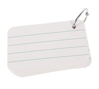 CORHAD Blank Paper Word Note Cards for Studying, Versatile Usage Flashcards with Creative Design, Easy to Write, for School and Office Learning