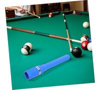 CORHAD Blue Pool Cue Extender Sleeve Plastic Billiard Stick Extension Compatible with Various Cue Models Ergonomic Grip for Enhanced Reach and Precise Shots in Snooker Ball Games